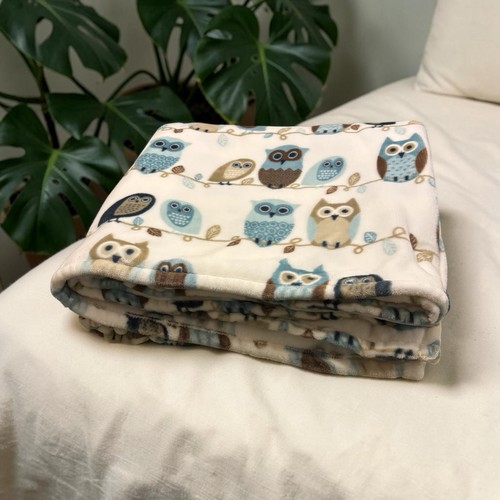 Domain fleece blanket hoot - blanket,