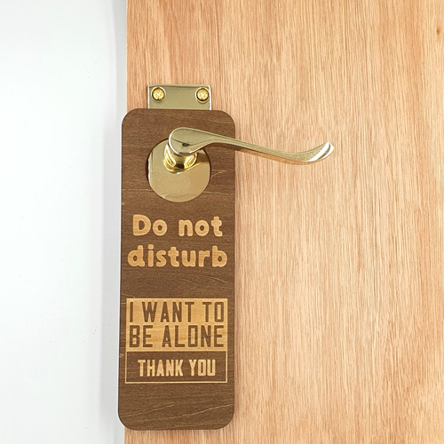 Not disturb want to - do, be