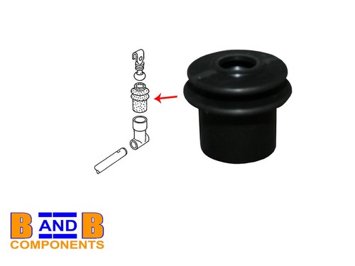 Gear selector rod rubber - gear,