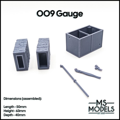 Slate built narrow gauge water - built,