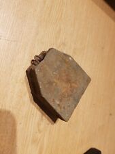 Metal Clock Weight 1160g 90mm tall 80mm  Wide 30mm deep Wall or Shelf Clock