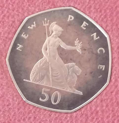 1980 proof toned 50p britannia - proof,