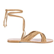 Revolve Tan Flat Gladiator