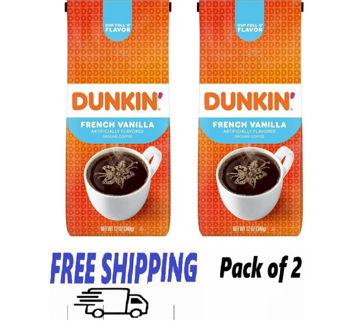 Pack dunkin french vanilla - 2,