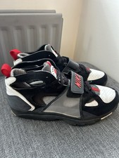 Nike Air Trainer Huarache UK 10 45 679083 009 2005 Black White Red