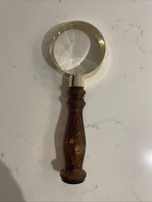 Vintage Avon magnifying glass aftershave bottle