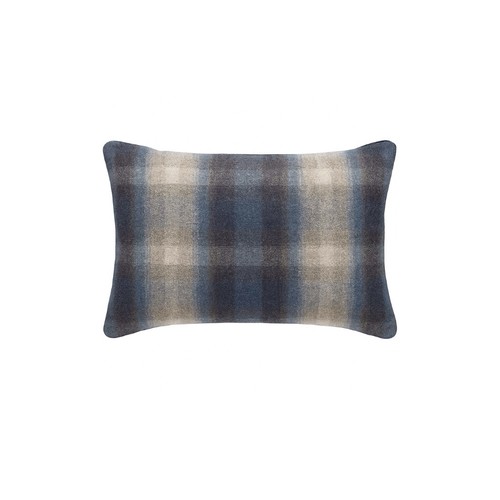 Feather filled tartan scatter - feather,
