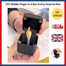 1pc Middle Finger In A Box