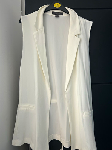 Primark white sleeveless long - primark,