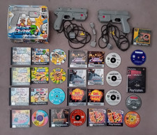 NAMCO G-CON45 PS1 GUN BUNDLE COMPLETE COLLECTION POINT BLANK 1 2 3 RESIDENT EVIL