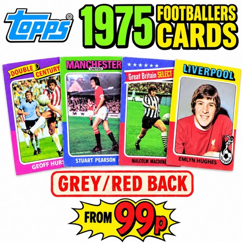 Topps footballers 1975 - topps,