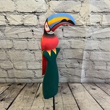 40cm Dark Red Toucan Bird