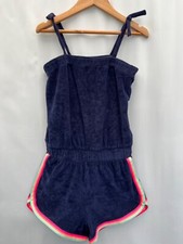 GAP Kids Blue Toweling Playsuit Size M Girls
