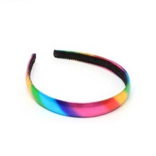 Rainbow Alice Band Padded Hair