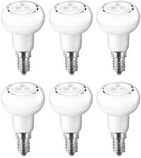 R50 E14 Spotlight Reflector LED Light Bulbs,3.5W, 255 Lumens, Warm - 6 Pack