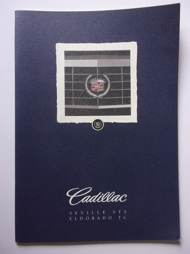 Cadillac seville sts - cadillac,