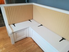 Upholstered Corner Bench