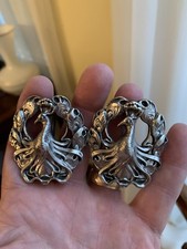 Large Art Nouveau Sterling