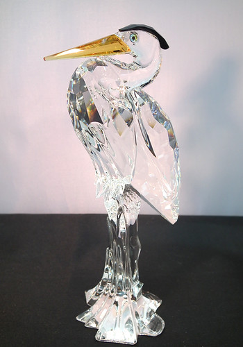 Swarovski crystal clear heron - crystal,