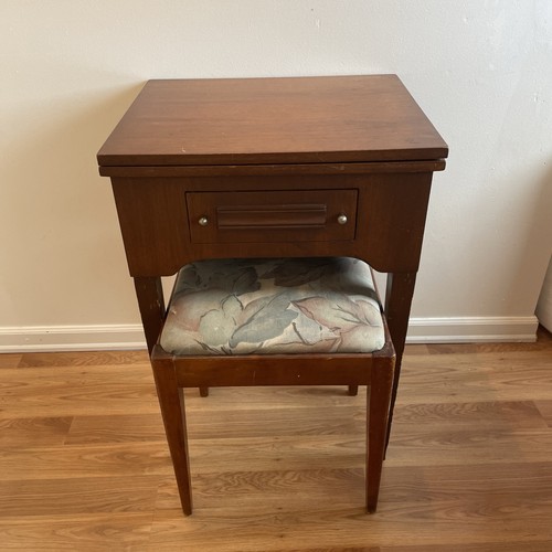 Vintage singer sewing table - sewing,