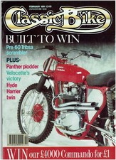 CLASSIC BIKE FEBRUARY 1991
