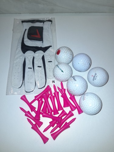 Golf bundle glove 6 balls - golf,