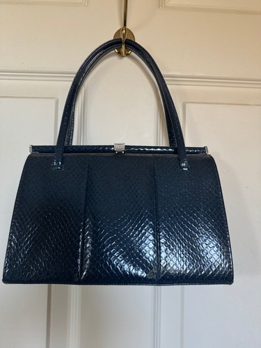 Vintage blue snake - vintage,