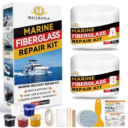 Marine fiberglass repair kit - repair,
