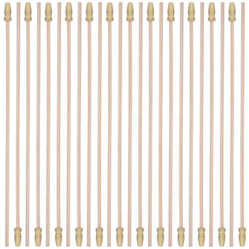 Mini wood flagpole sticks - wood,
