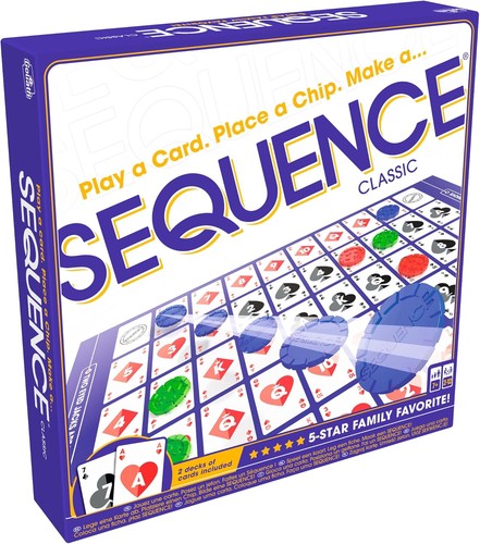 Sequence board game - sequence, |