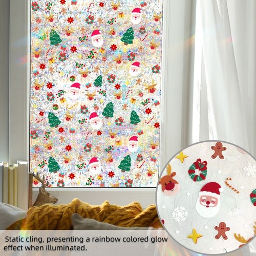 Christmas window privacy - privacy, film