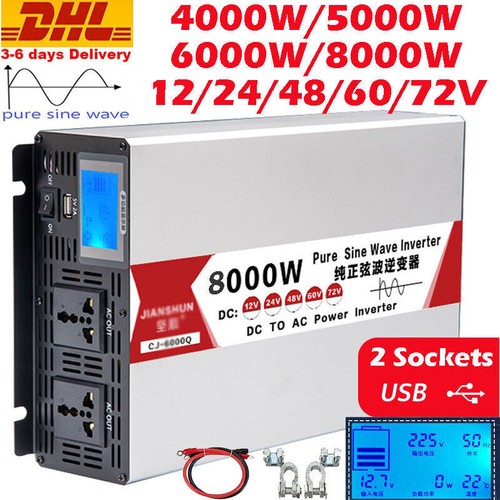 4000w 8000w max 12v - 12v, 48v