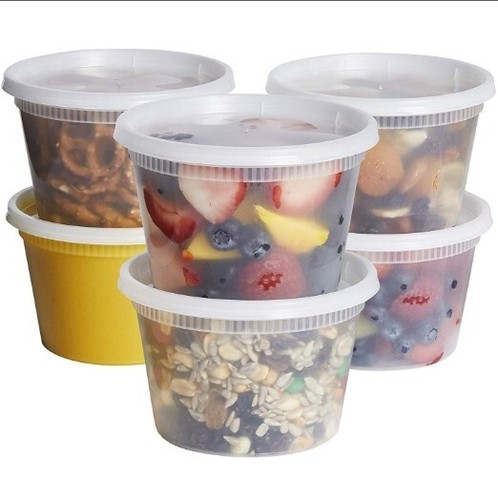 Round deli food - 16, oz