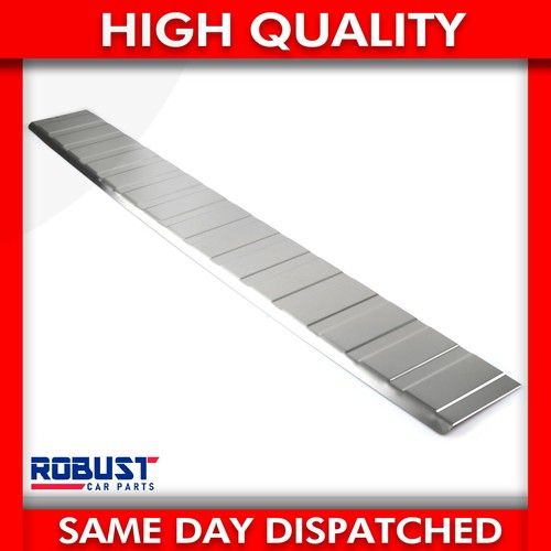 Chrome rear bumper protector - rear,