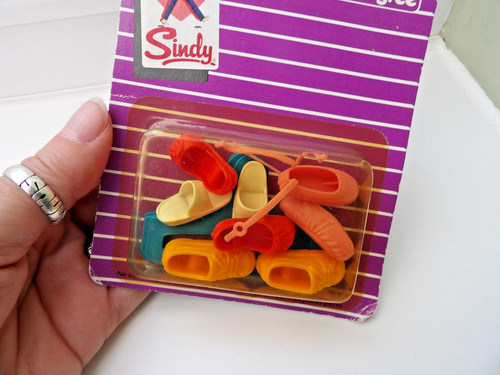 Vintage sindy doll shoe - vintage, set