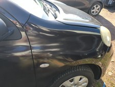 NISSAN MICRA 2010-2015 DRIVER SIDE WING BLACK