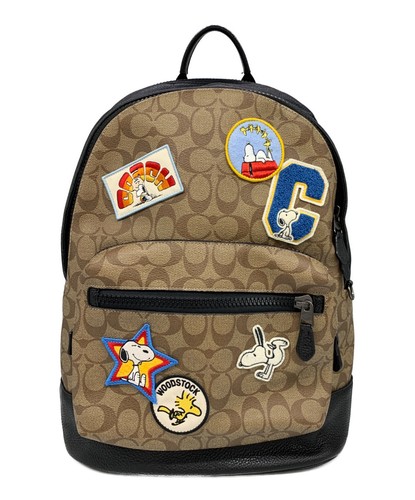 Coach backpack c4030 beige - backpack,