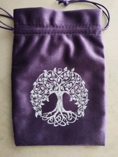 Velvet Tarot Cards Bag, Celtic