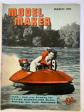 Model maker march 1959 - maker,