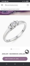 White Gold Diamond Three Stone