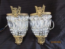 Vintage antique pair cherub - antique, of