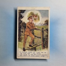 WW1 Military Postcard 1917