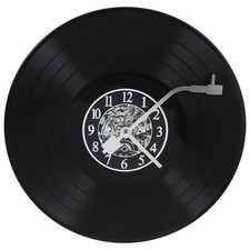 Music Clock Vinyl Record Wall