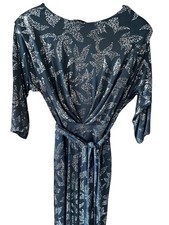 Vintage Black Silver Jumpsuit