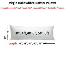 Long Bolster Pillow Full Back Body Pregnancy Support Bolster Cushion in All Size