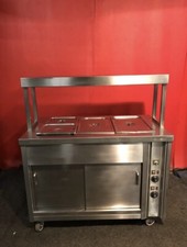 Pass Through Hot Cupboard With Heated Gantry And Baine Maries