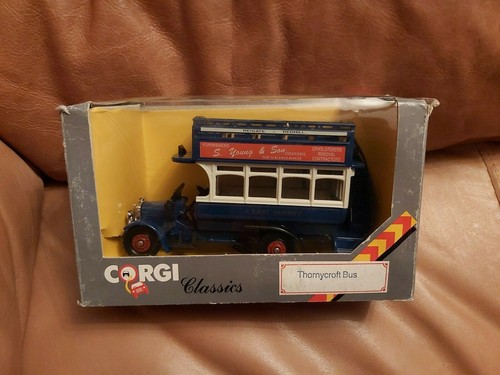 Corgi thornycroft bus - corgi,