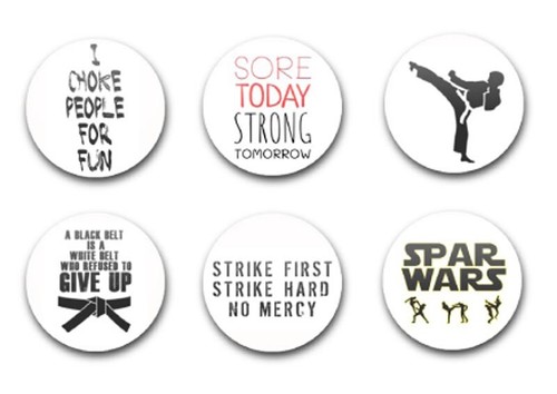 25mm inch button - , badges