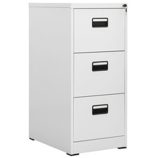 Filing cabinet light grey - filing,