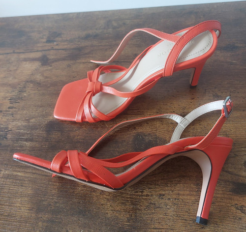 Monsoon women orange - orange, leather